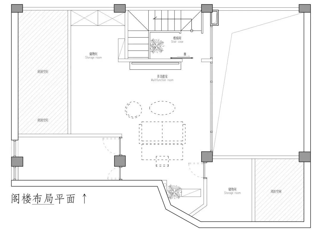 上海105㎡老房改造，帶閣樓的房子這樣設計真的太爽了吧